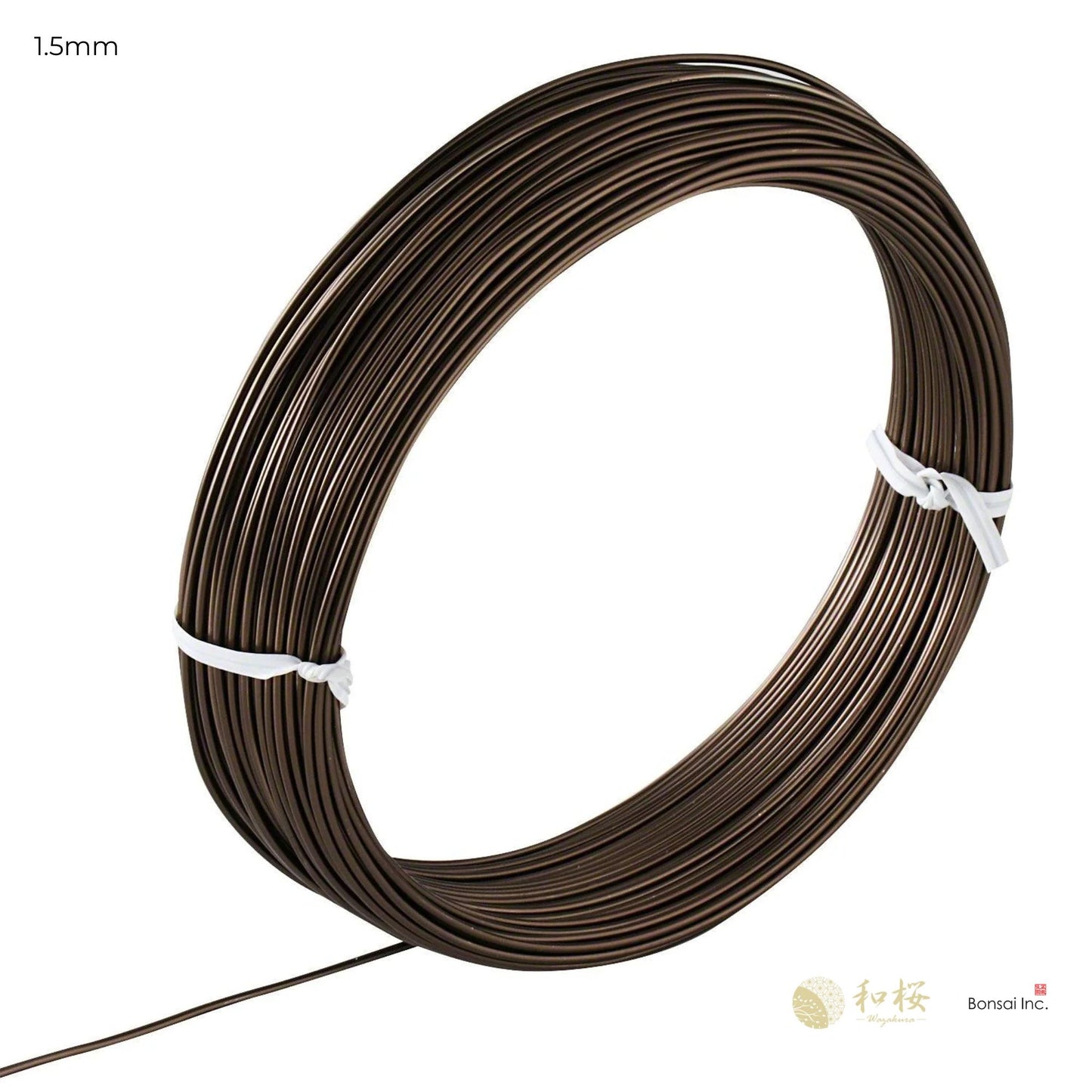 Brown Aluminum Bonsai Training Wire 150g