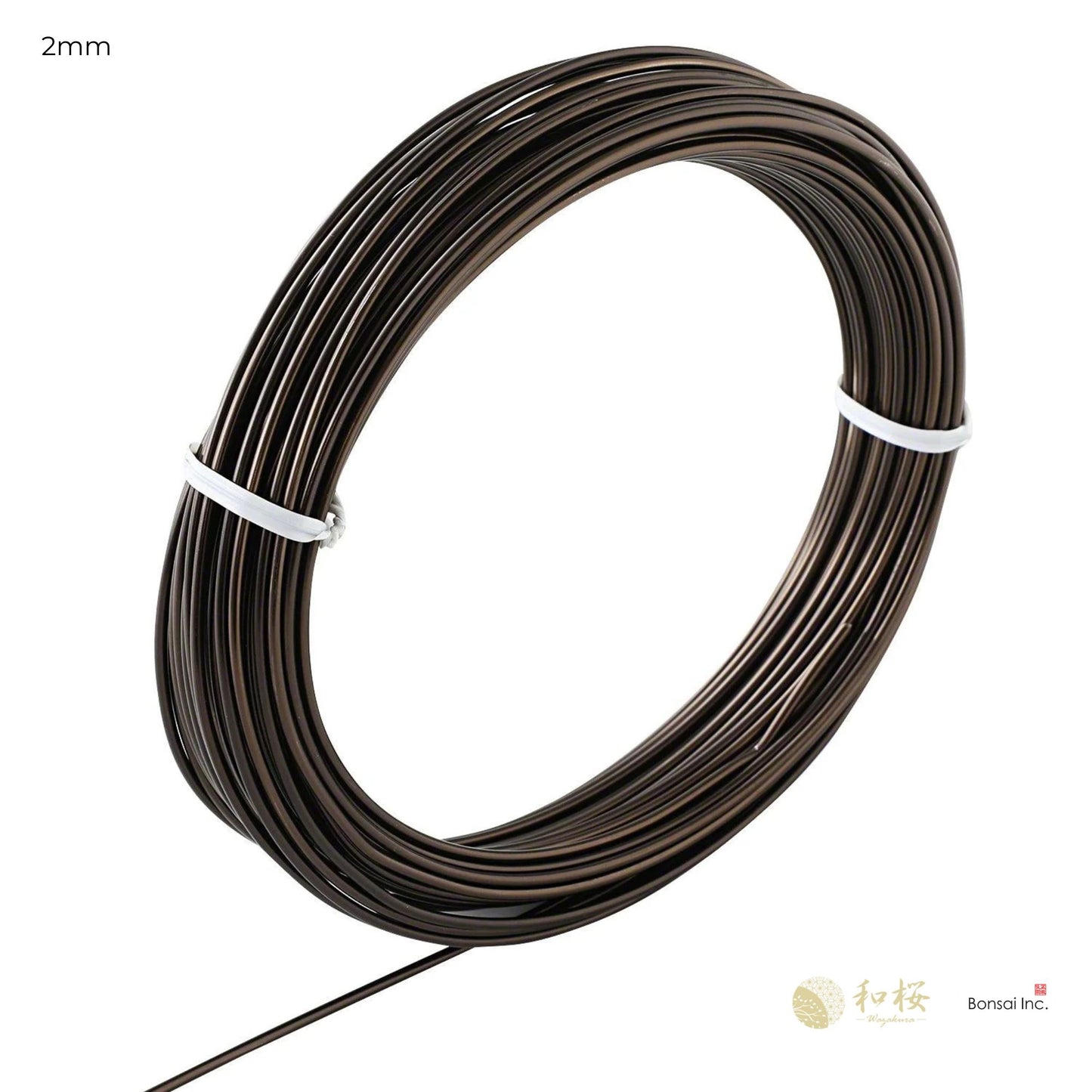 Brown Aluminum Bonsai Training Wire 150g