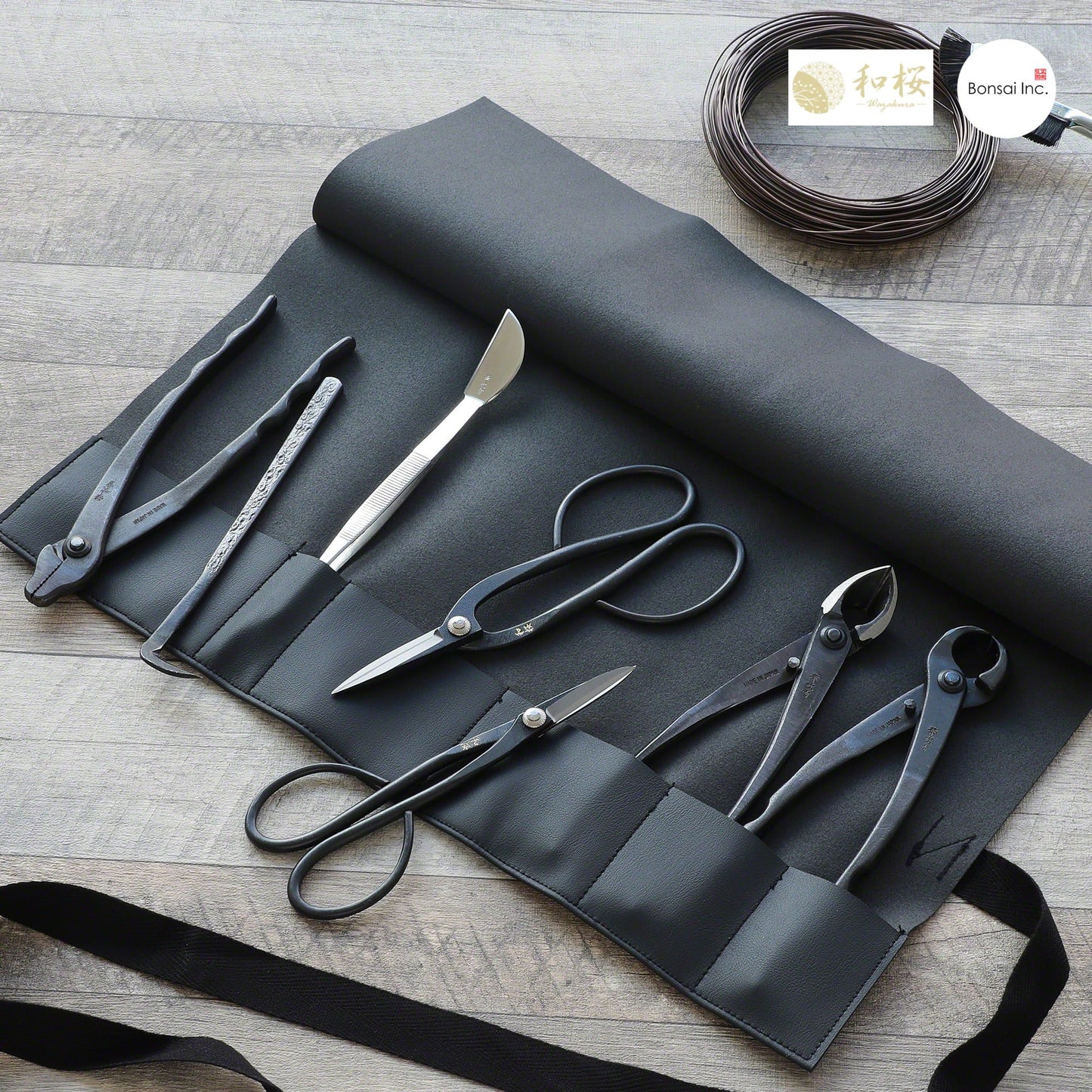 Wazakura (Japan) Bonsai Tool Roll Case