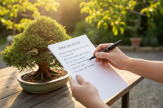 Bonsai Care Checklist: Daily, Weekly, Monthly & Annual Guide