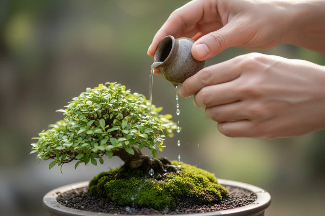 How to Water Bonsai Correctly in Singapore