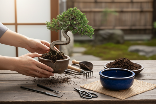 How to Repot Bonsai Correctly in Singapore