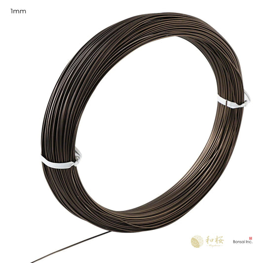 Brown Aluminum Bonsai Training Wire 150g