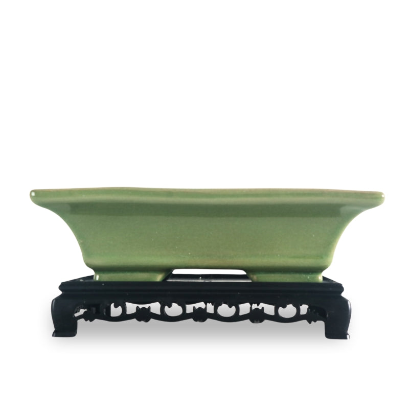 Ko-ware Ice-crack Rectangular Ceramic Pot