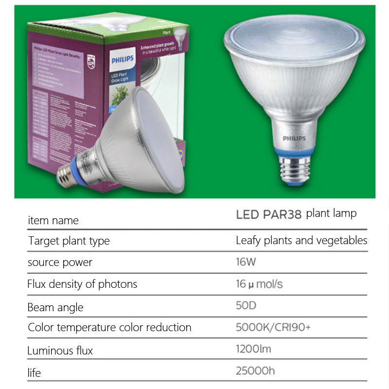 Philips LED 532969 PAR38 Plant Grow Light Bulb